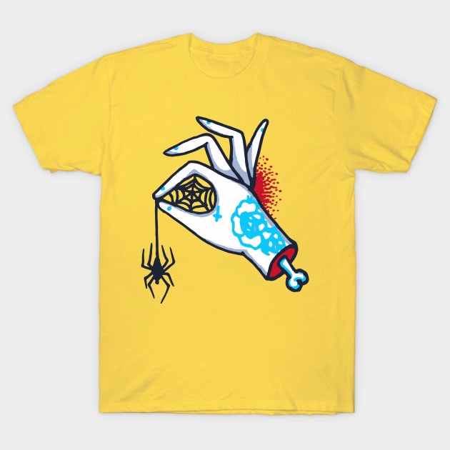 Spider Hand T-Shirt by Brieana